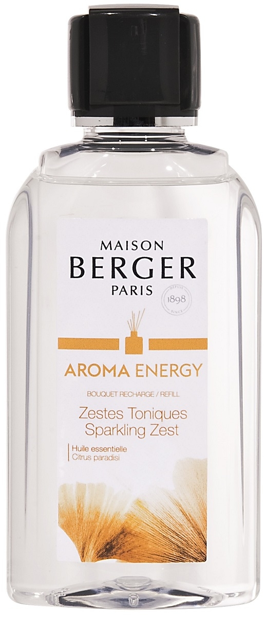 Parfum pentru difuzor Berger Aroma Energy Zestes Toniques 200ml Maison Berger