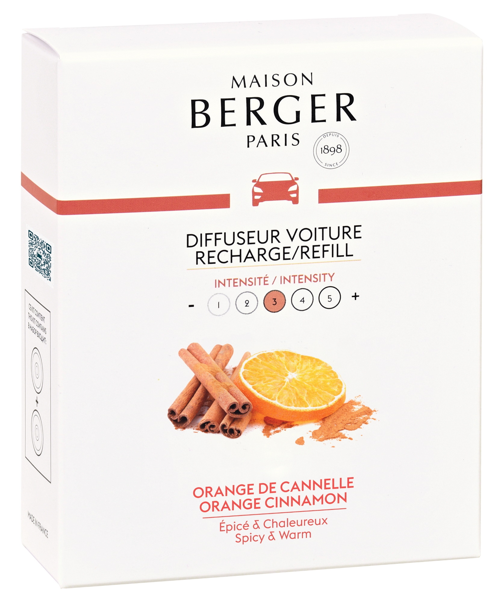 Rezerve ceramice odorizant masina Berger Orange de Cannelle Maison Berger