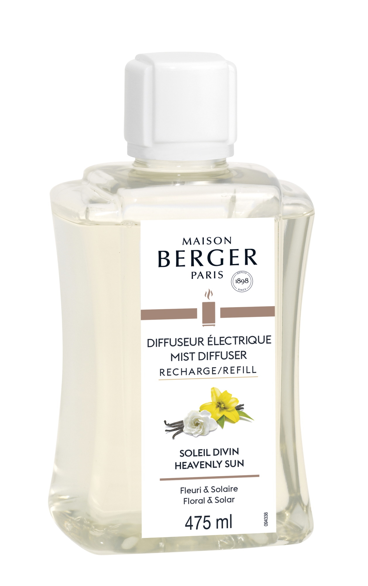 Parfum pentru difuzor ultrasonic Berger Soleil Divin 475ml Maison Berger