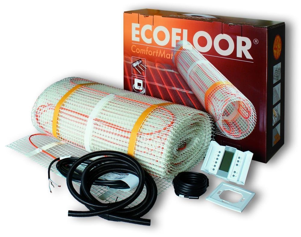 Kit covoras Ecofloor + termostat digital TFT pentru suprafata de 0 5 mp Ecofloor