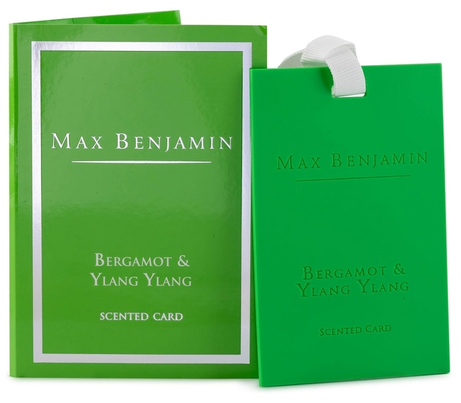 Card parfumat Max Benjamin Classic Bergamot & Ylang Ylang