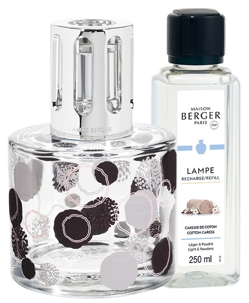 Set lampa catalitica cu parfum Berger Pure Organic cu parfum Caresse de Coton 250ml Maison Berger pret redus imagine 2022