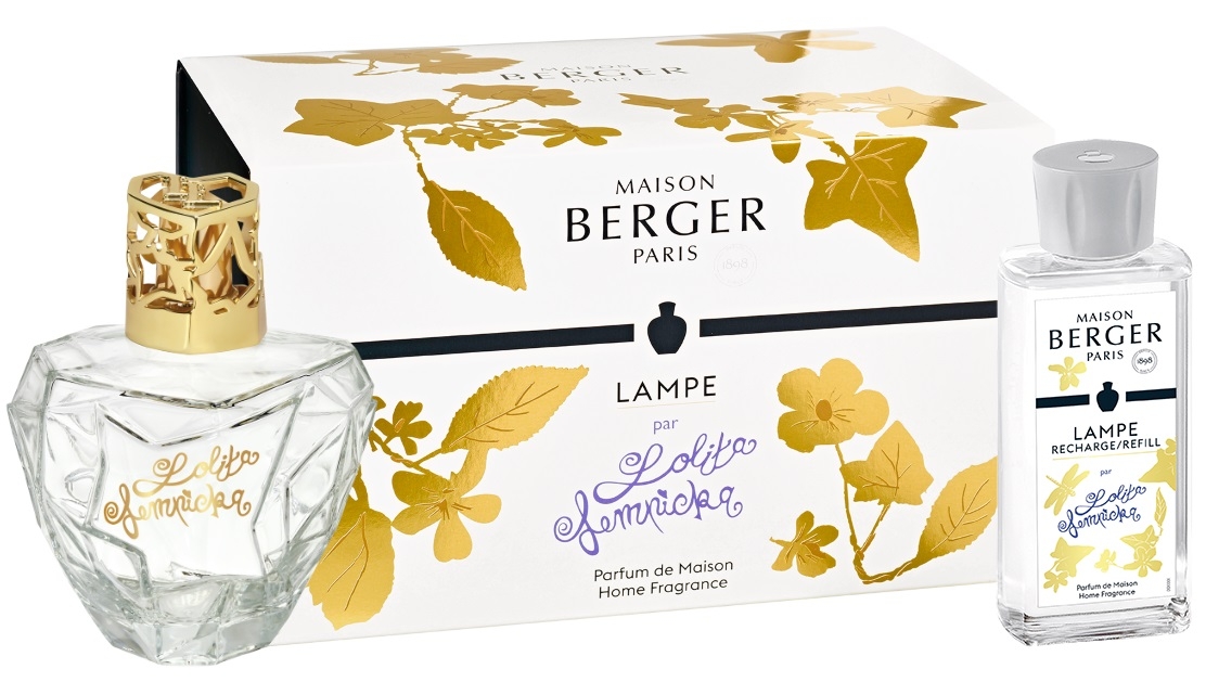 Set lampa catalitica cu parfum Berger Premium Lolita Lempicka Transparente Berger