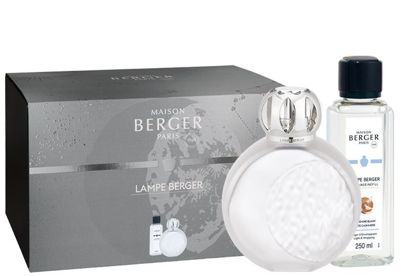 Set Berger lampa catalitica Berger Astral Givree cu parfum White Cashmere Astral Decoratiuni