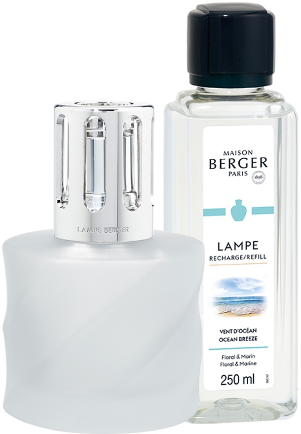 Set Berger lampa catalitica Spirale Givree cu parfum Vent d’Ocean Berger Decoratiuni