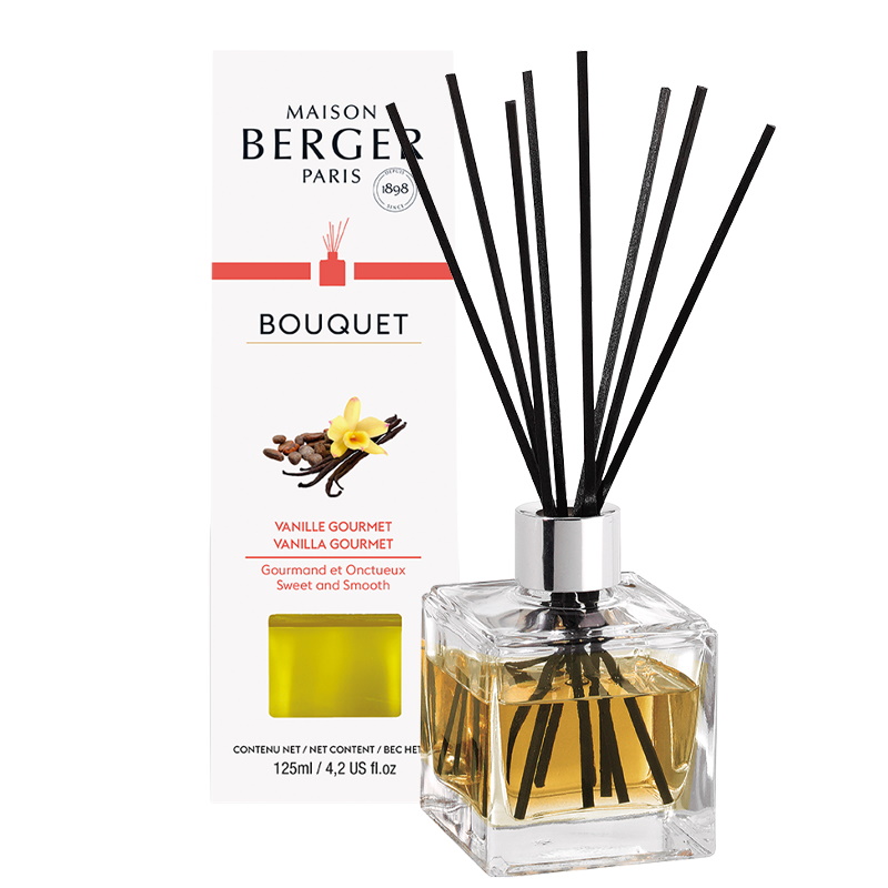 Difuzor parfum camera Berger Bouquet Parfume Cube Vanille Gourmet 125ml 125ml pret redus
