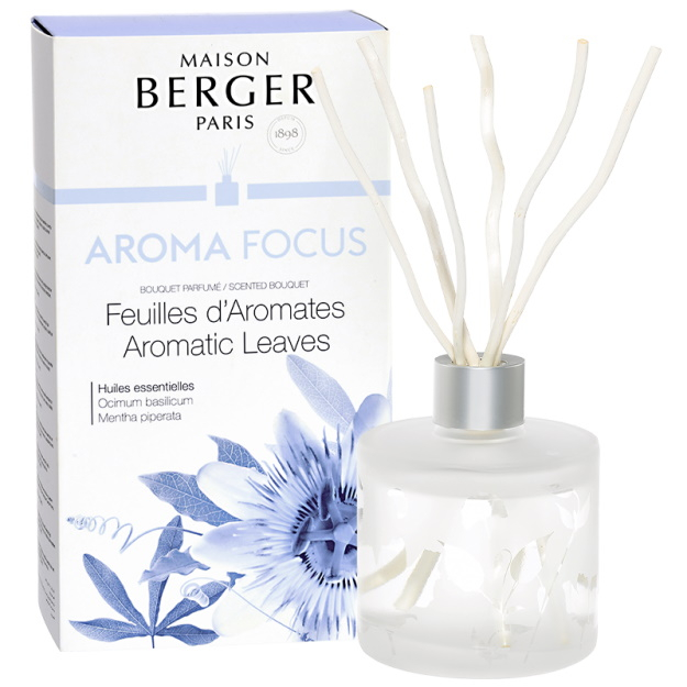 Difuzor parfum camera Berger Aroma Focus Aromatic Leaves 180ml Maison Berger imagine 2022 by aka-home.ro