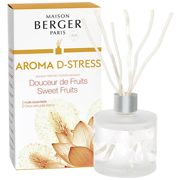 Difuzor parfum camera Berger Aroma D-Stress Sweet Fruit 180ml Maison Berger imagine 2022 by aka-home.ro