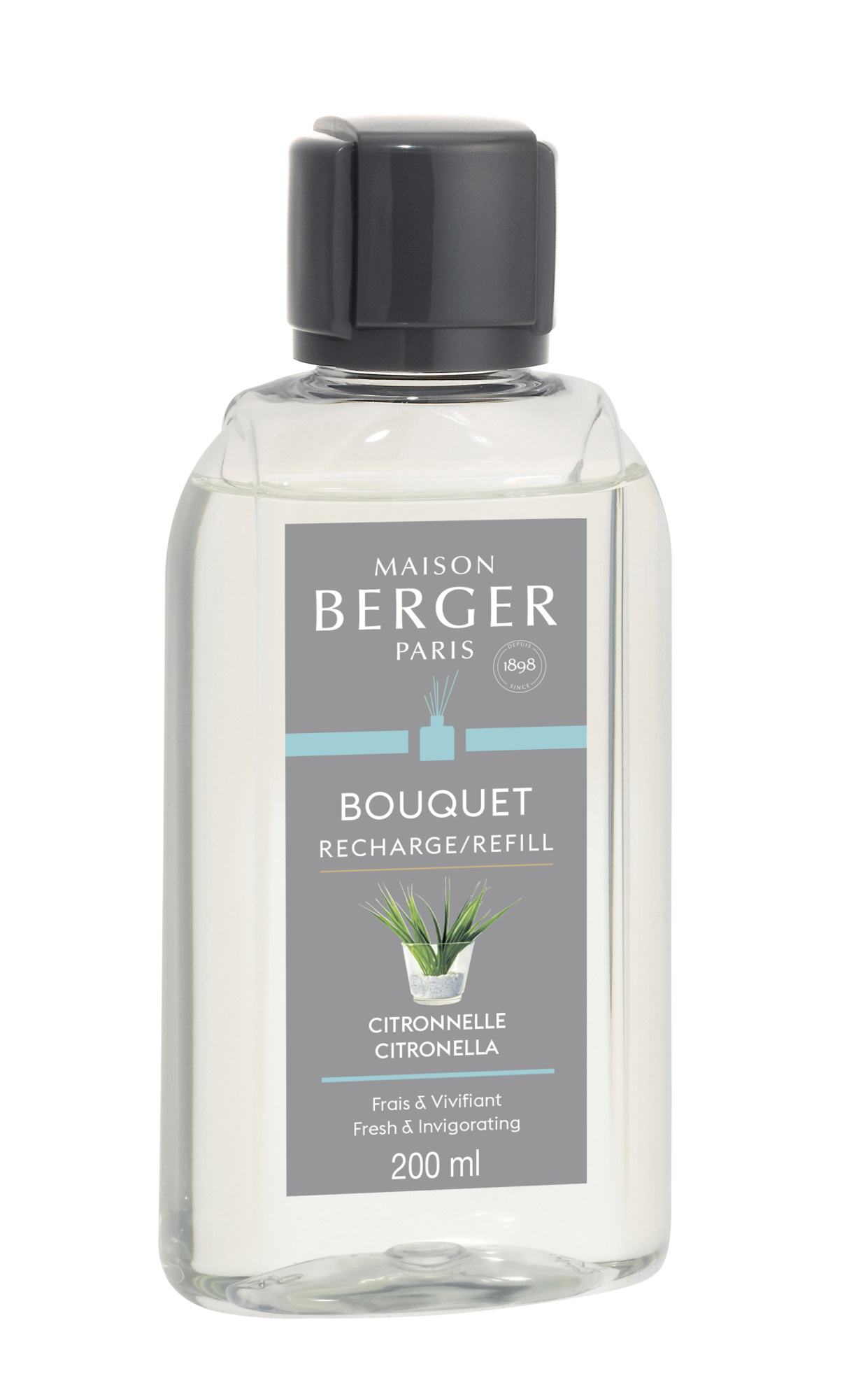 Parfum pentru difuzor Berger Bouquet Parfume Citronnelle 200ml Maison Berger imagine noua 2022
