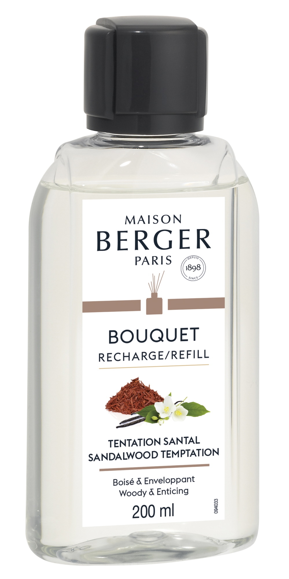 Parfum pentru difuzor Berger Sandalwood Temptation 200ml Maison Berger imagine noua 2022