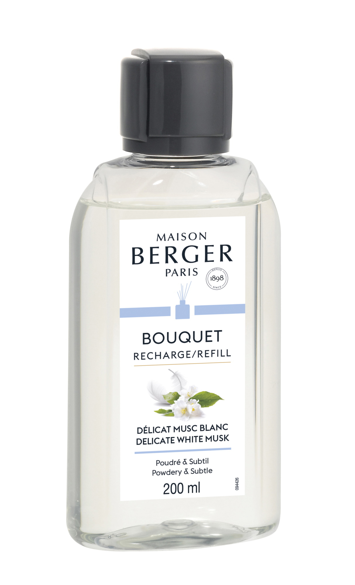 Parfum pentru difuzor Berger Delicate White Musk 200ml Maison Berger imagine noua 2022