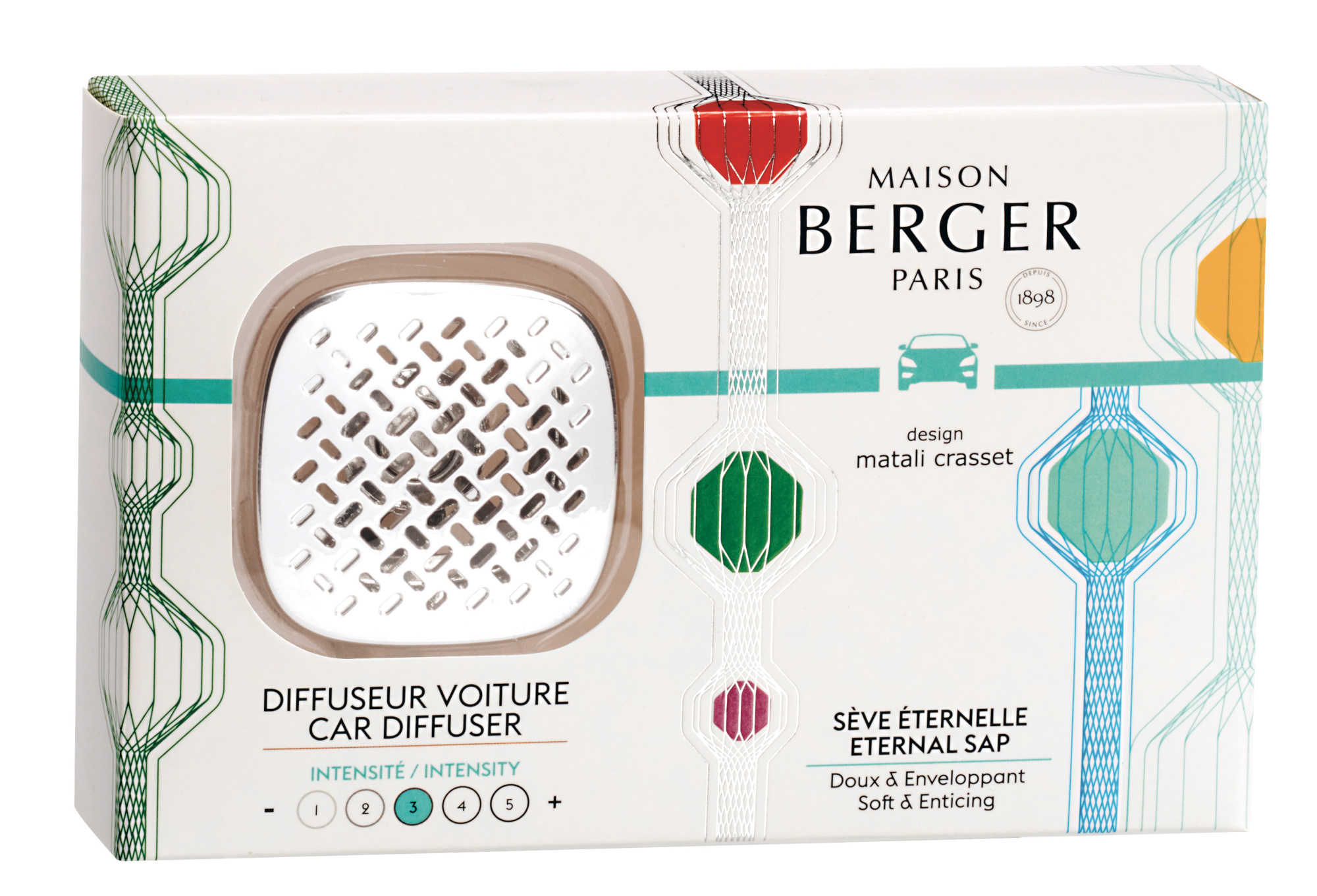 Set odorizant masina Berger Matali Seve Eternelle+ rezerva ceramica Maison Berger pret redus imagine 2022