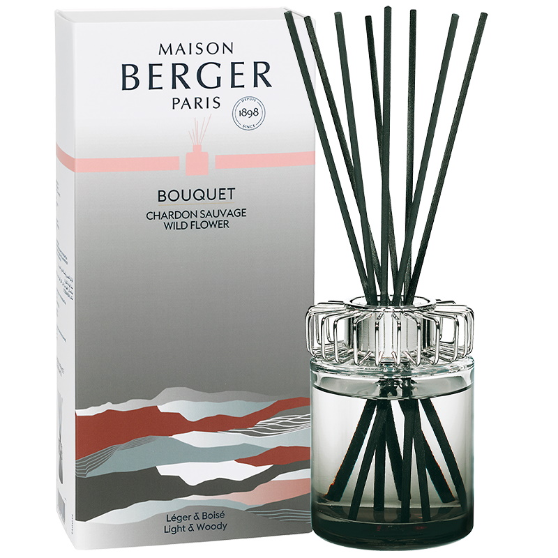 Difuzor parfum camera Berger Bouquet Parfume Land Vert mousse Chardon Sauvage 115ml Maison Berger pret redus imagine 2022