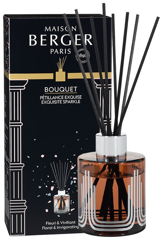 Difuzor parfum camera Berger Olympe Rose Cuivre cu parfum Exquisite Sparkle 115ml Maison Berger