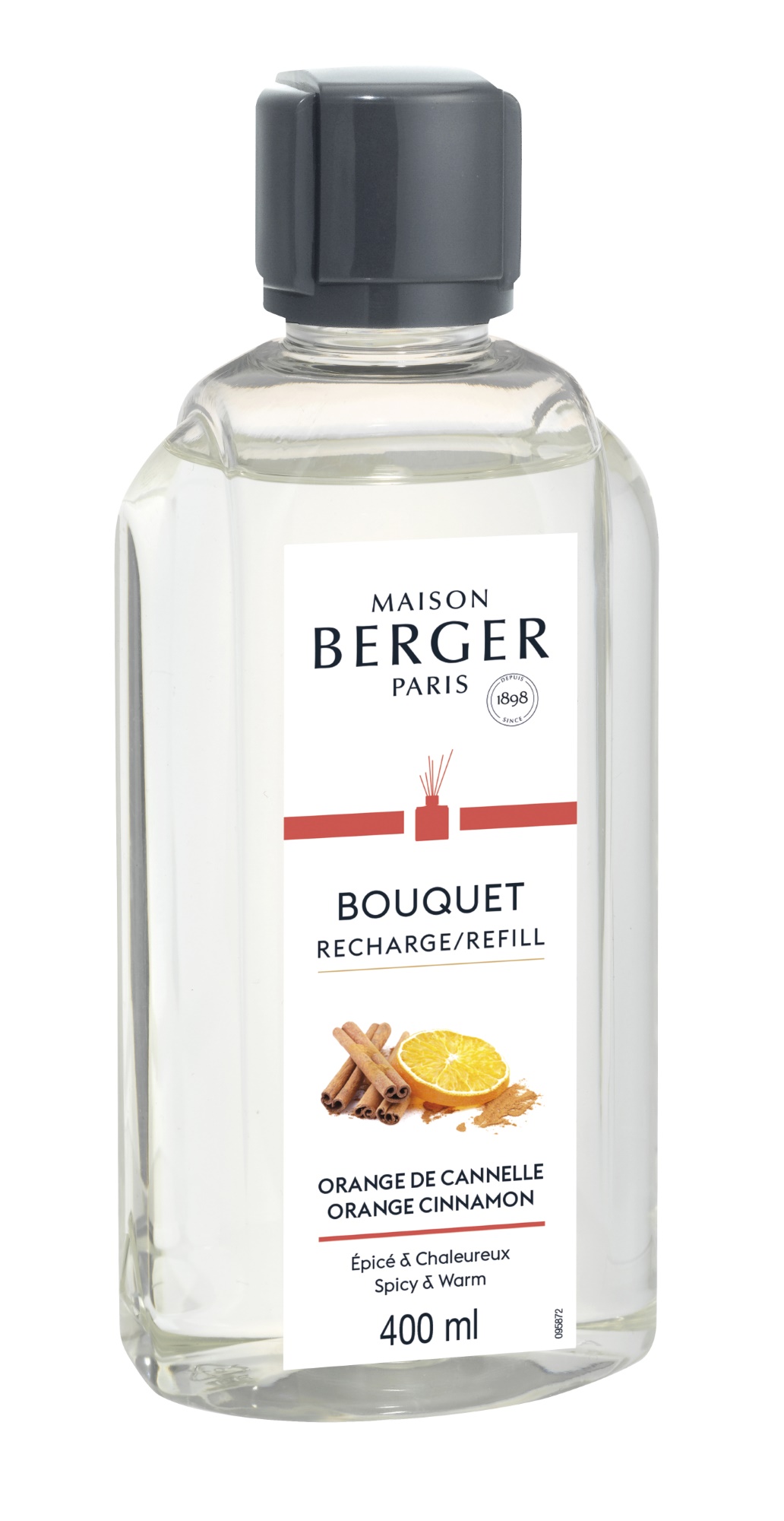 Parfum pentru difuzor Berger Orange de Cannelle 400ml Maison Berger imagine noua 2022