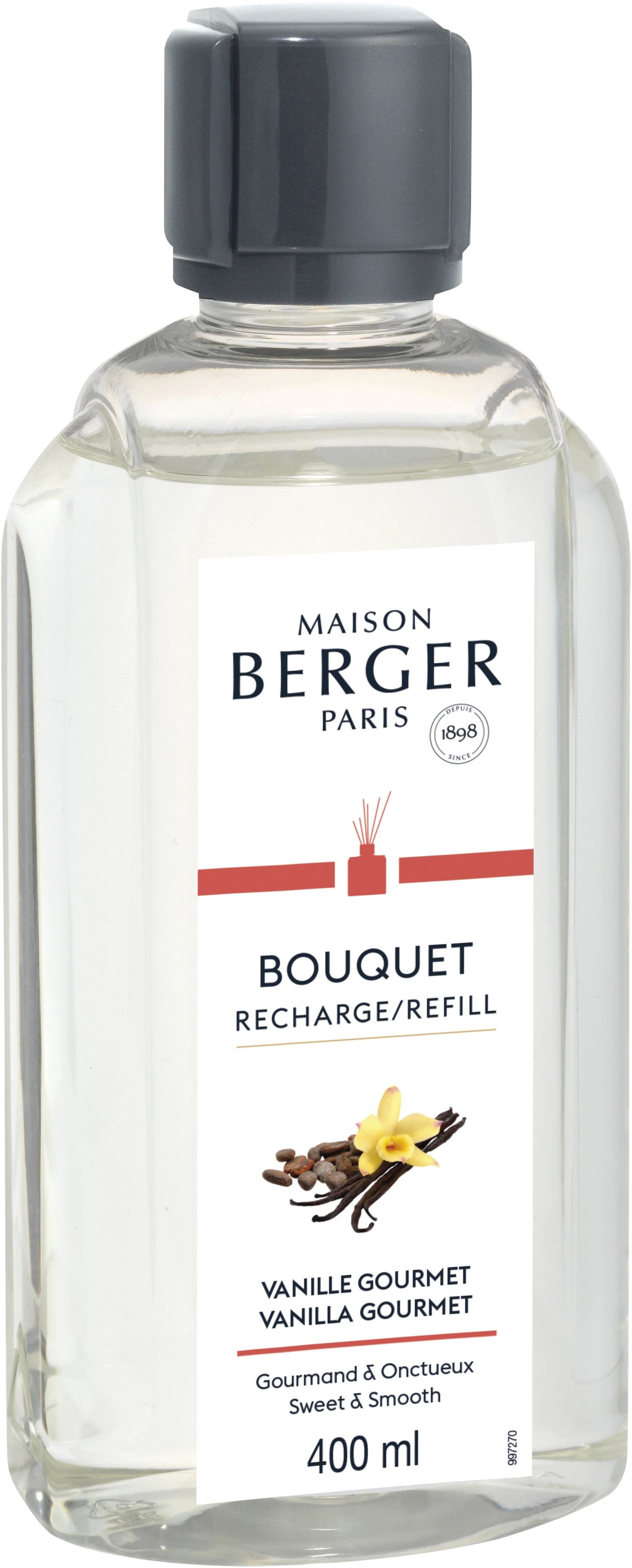 Parfum pentru difuzor Berger Bouquet Parfume Vanille Gourmet 400ml Maison Berger pret redus imagine 2022