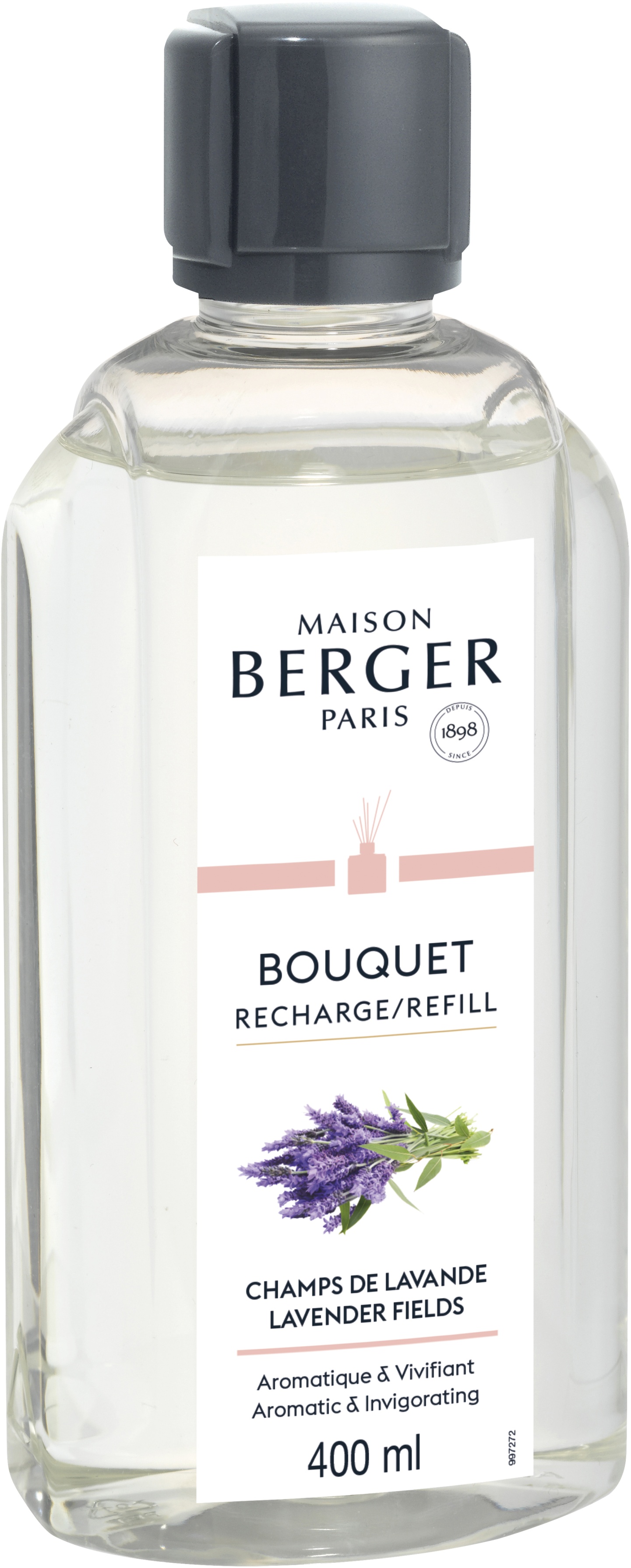 Parfum pentru difuzor Berger Bouquet Parfume Champs de Lavande 400ml Maison Berger pret redus imagine 2022