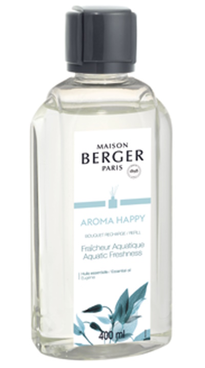 Parfum pentru difuzor Berger Aroma Happy Fraicheur Aquatique 400ml Maison Berger pret redus imagine 2022