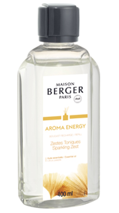Parfum pentru difuzor Berger Aroma Energy Zestes Toniques 400ml Maison Berger pret redus imagine 2022