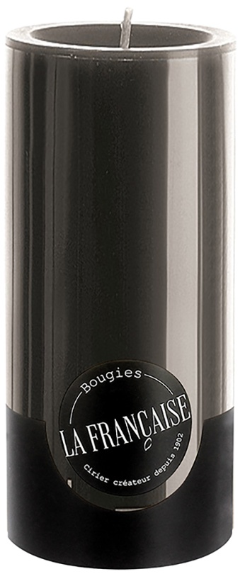 Lumanare La Francaise Colorama Cylindre d 7cm h 15cm 75 ore negru