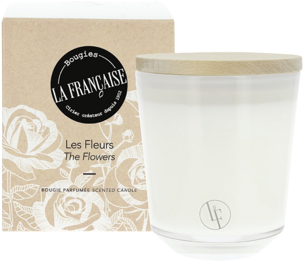 Lumanare parfumata La Francaise Naturelles Les Fleurs 200g La Francaise pret redus imagine 2022