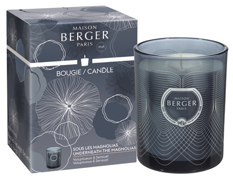 Lumanare parfumata Berger Molecule Bleute Noire – Sous les Magnolias 240g 240g
