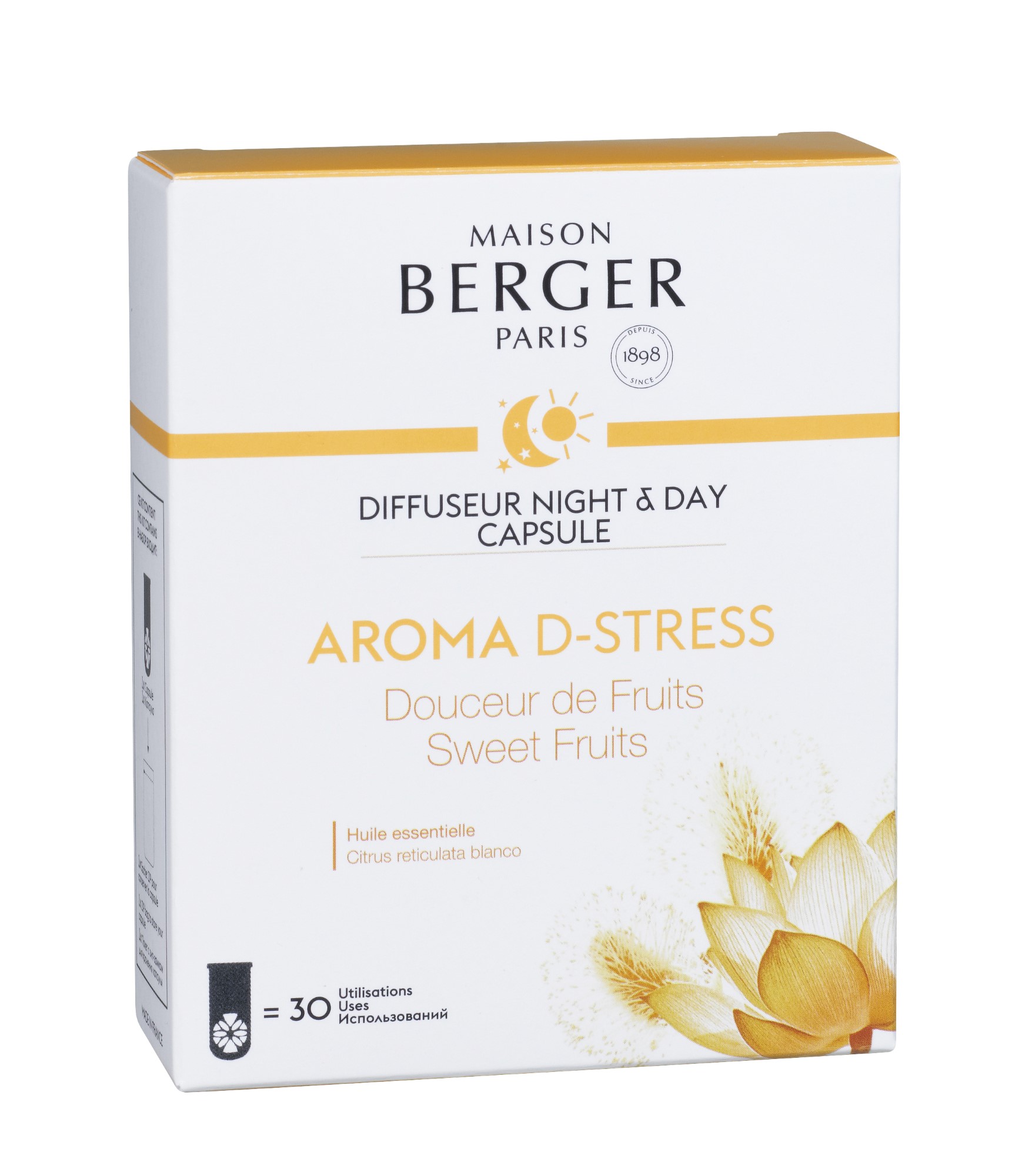 Rezerva pentru difuzor electric Berger Night and Day Aroma D-Stress