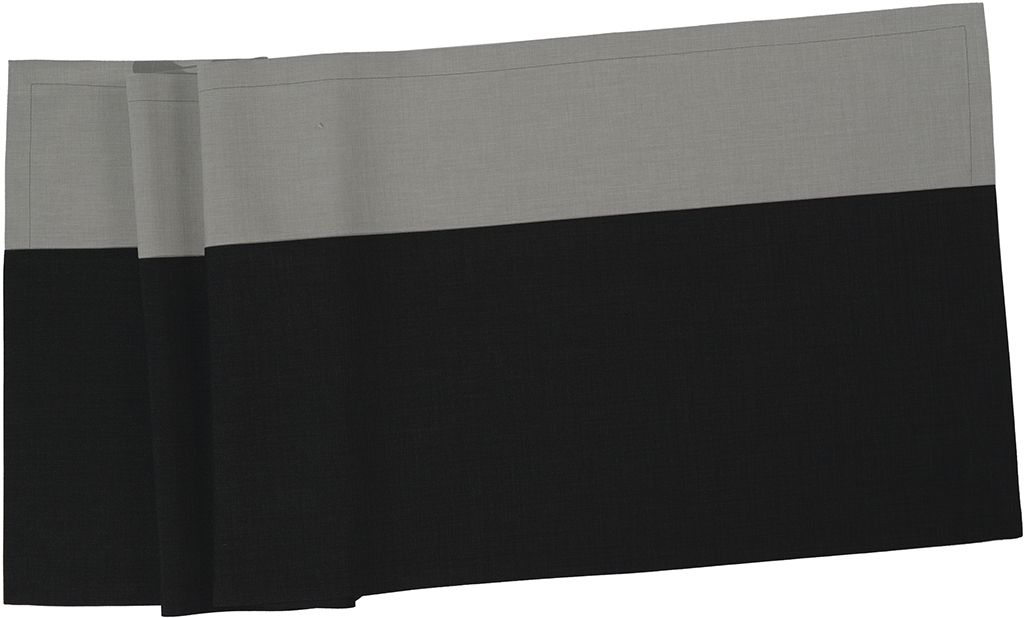Napron Sander Basics Loft Duo 50x150cm 39 negru 50x150cm