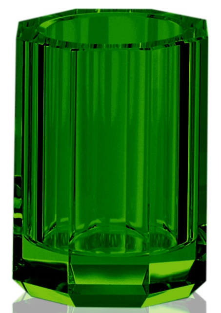 Pahar suport Decor Walther Kristall KR BER 10x7cm verde 10x7cm