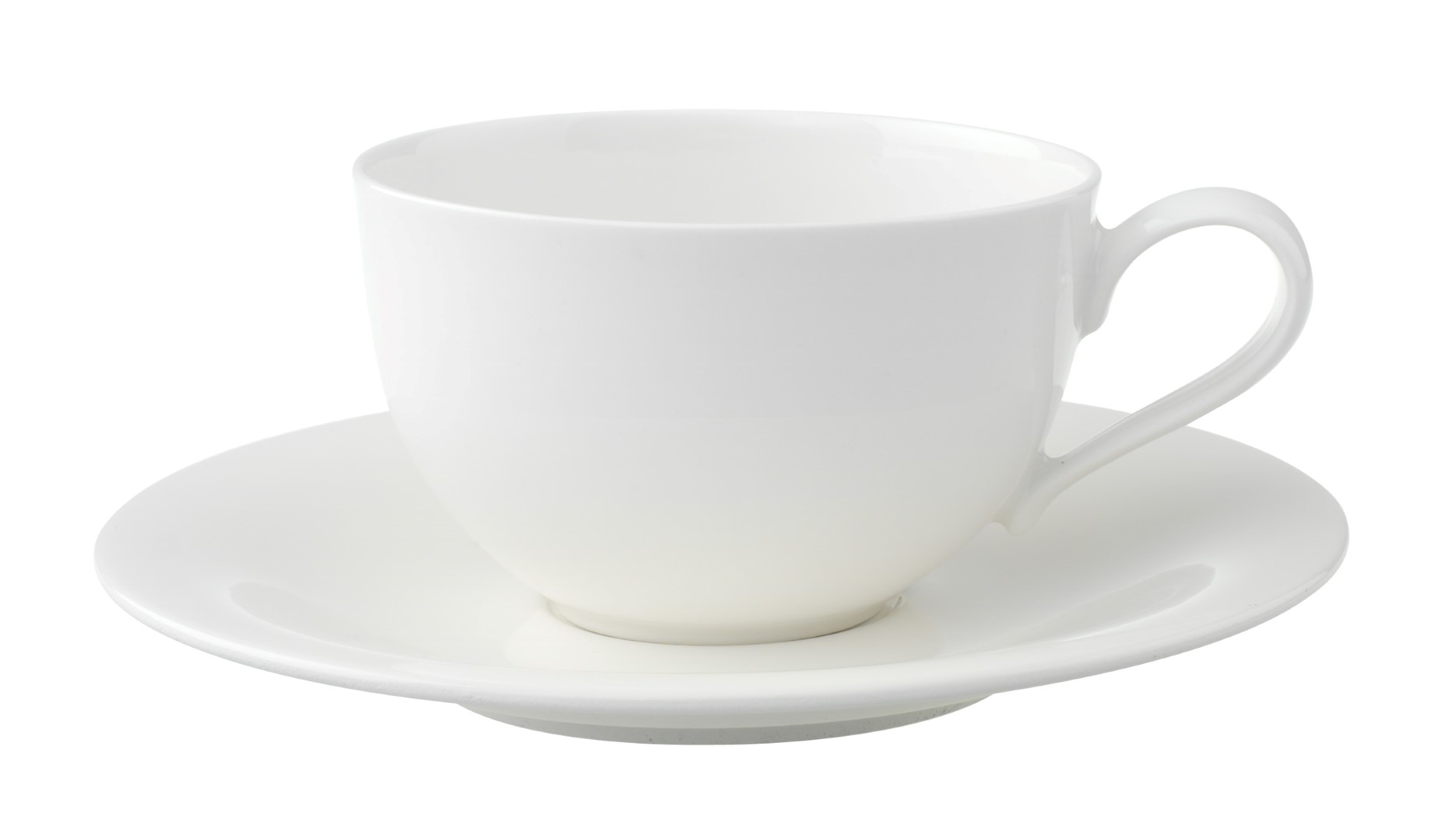 Ceasca si farfuriuta cappuccino Villeroy & Boch New Cottage Basic 0.39 litri sensodays.ro imagine noua elgreco.ro