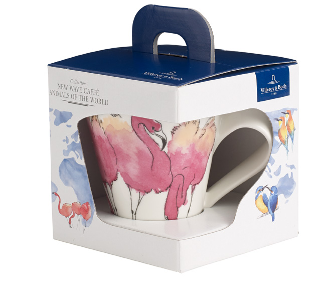 Cana Villeroy & Boch NewWave Caffe Flamingo 0.30 litri giftbox sensodays.ro