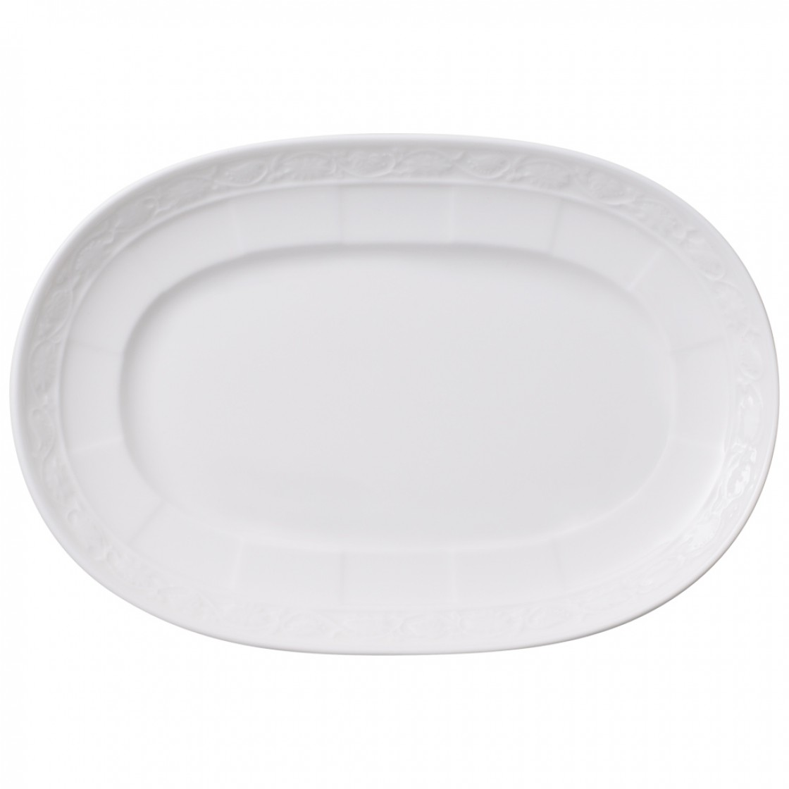 Platou Villeroy & Boch White Pearl Pickle Dish 22cm sensodays.ro imagine 2022 by aka-home.ro