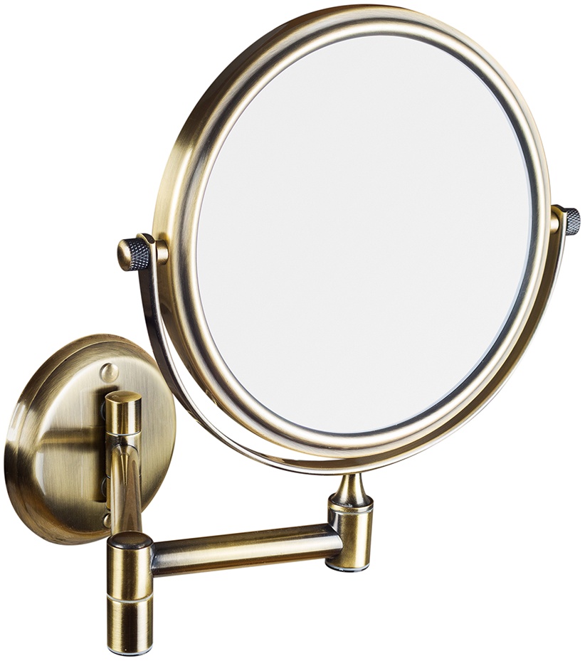 Oglinda cosmetica Bemeta Retro bronz baie imagine noua