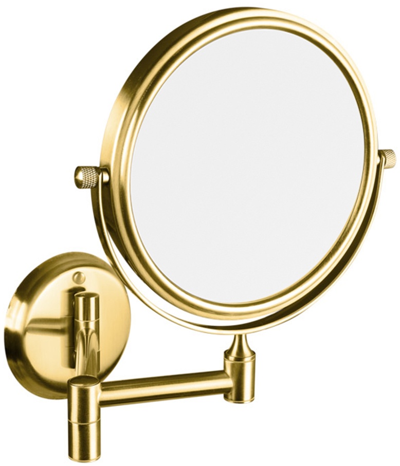 Oglinda cosmetica Bemeta Retro 13.3cm gold 13.3cm imagine noua