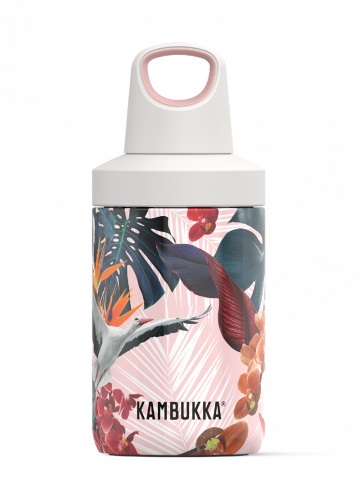 Sticla termos Kambukka Reno cu capac Twist inox 300 ml Orchids Kambukka imagine noua 2022