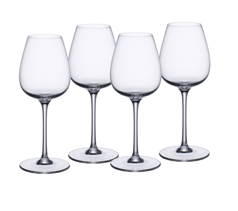 Set 4 pahare vin alb Villeroy & Boch Purismo Wine Goblet 218mm 0 40 litri 218mm