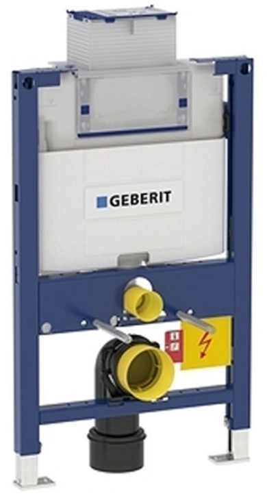 Rezervor incastrat Geberit Duofix Omega de 12 cm grosime si cadru cu actionare frontala sau de sus H82 cm Geberit