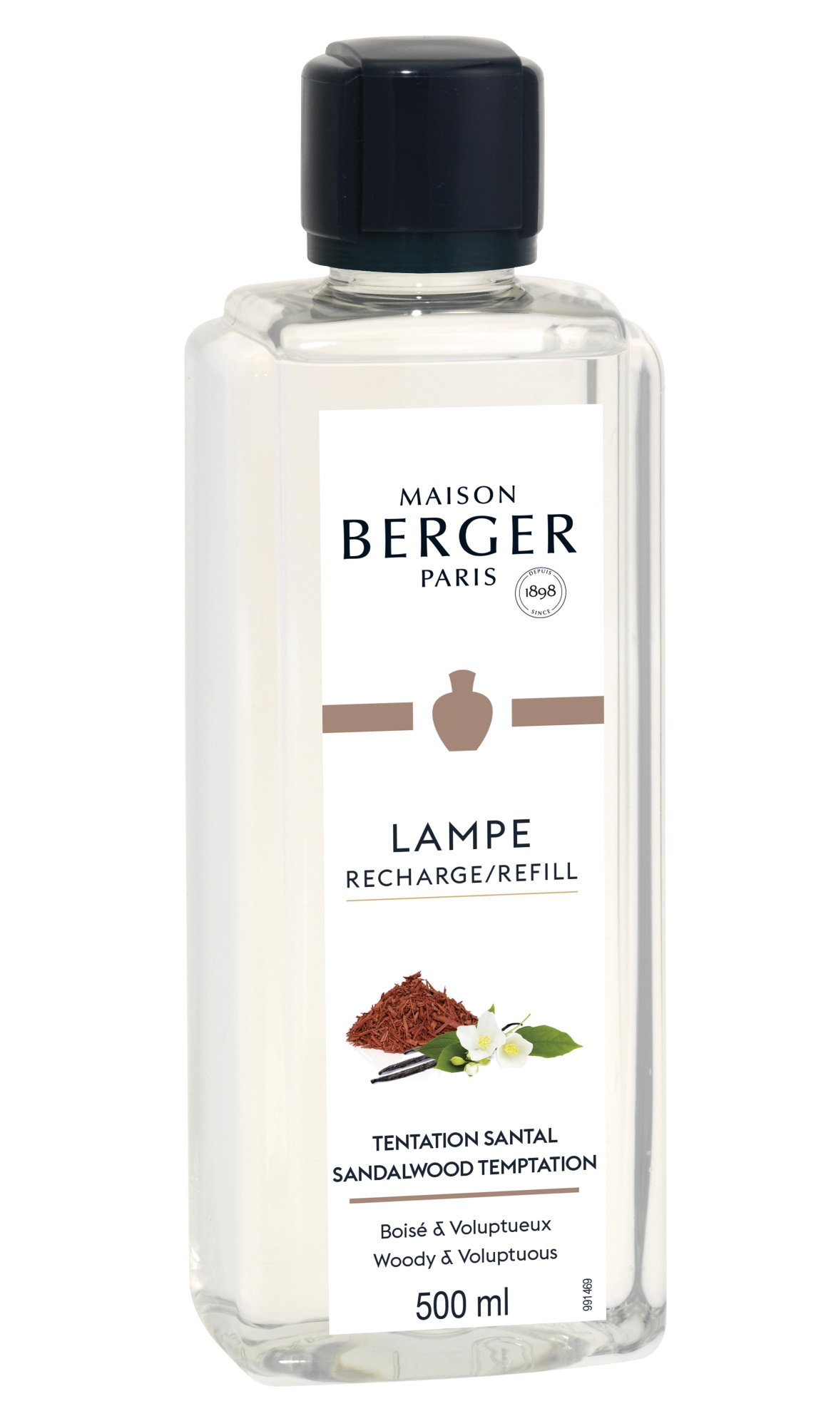 Parfum pentru lampa catalitica Berger Sandalwood Temptation 500ml Maison Berger imagine noua 2022