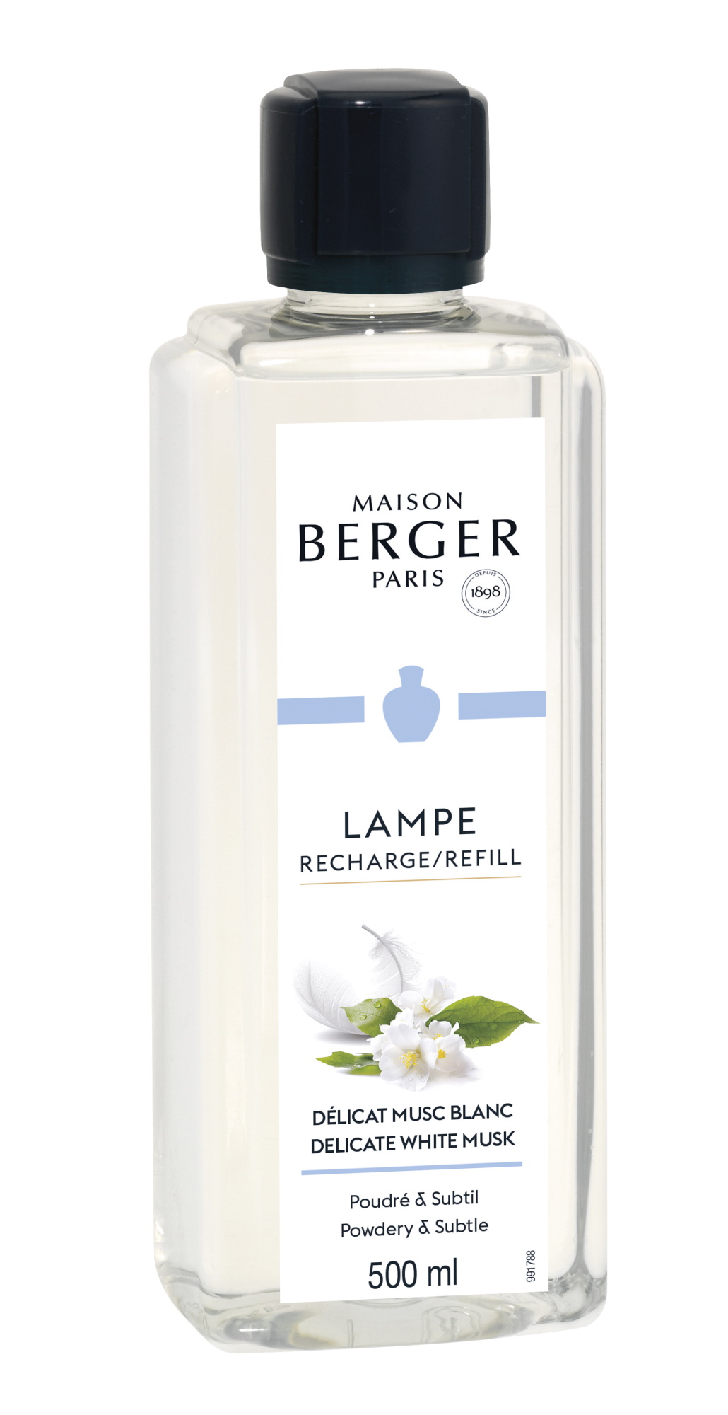 Parfum pentru lampa catalitica Berger Delicate White Musk 500ml Maison Berger imagine noua 2022