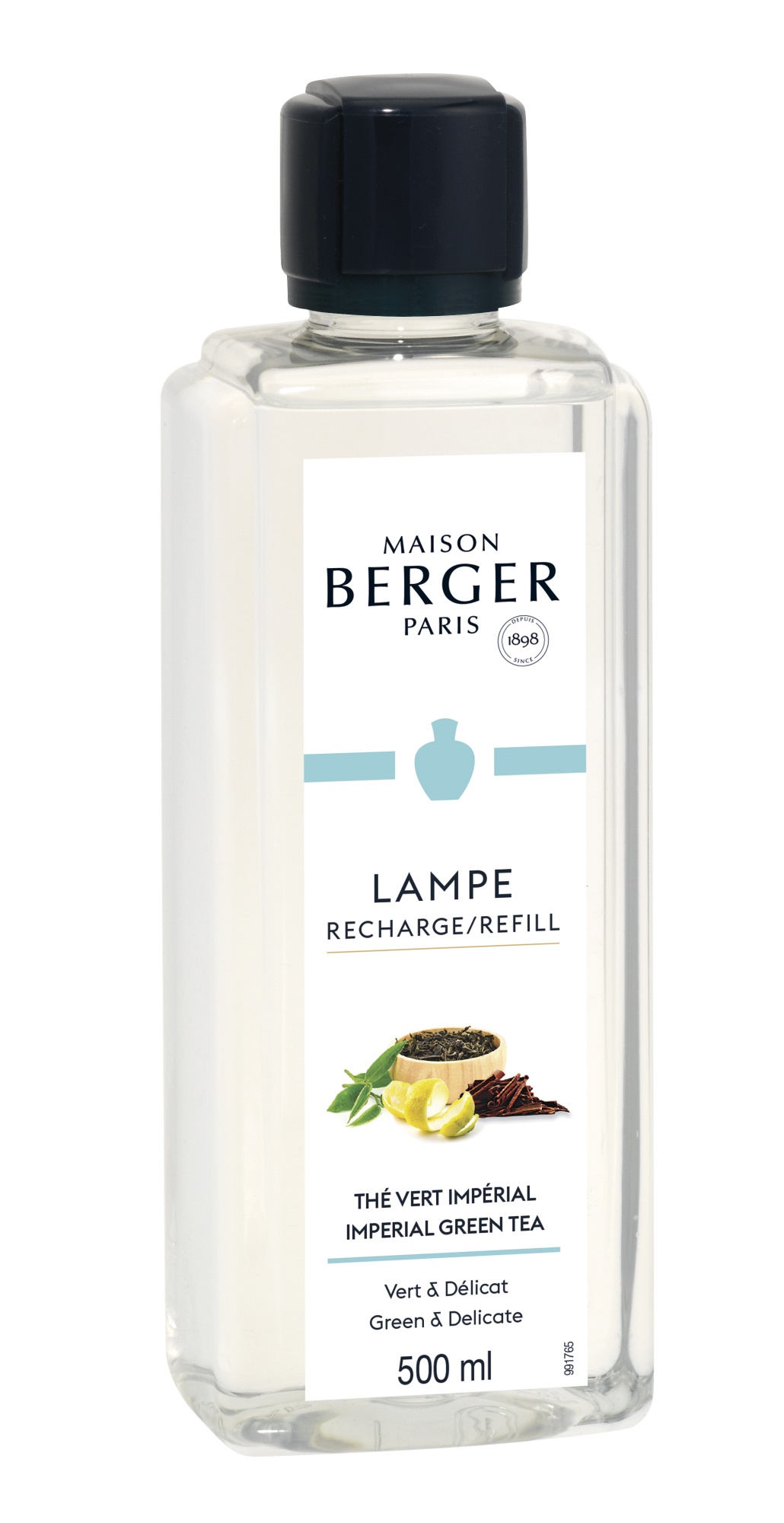 Parfum pentru lampa catalitica Berger Imperial Green Tea 500ml Maison Berger imagine noua 2022