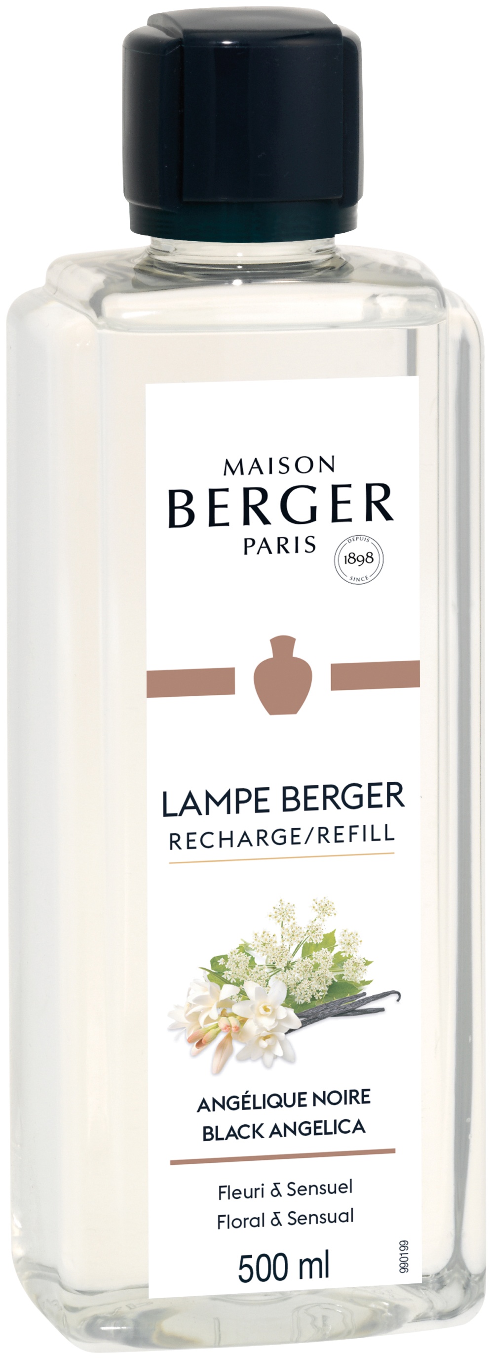 Parfum pentru lampa catalitica Berger Angelique Noire 500ml Maison Berger imagine noua 2022