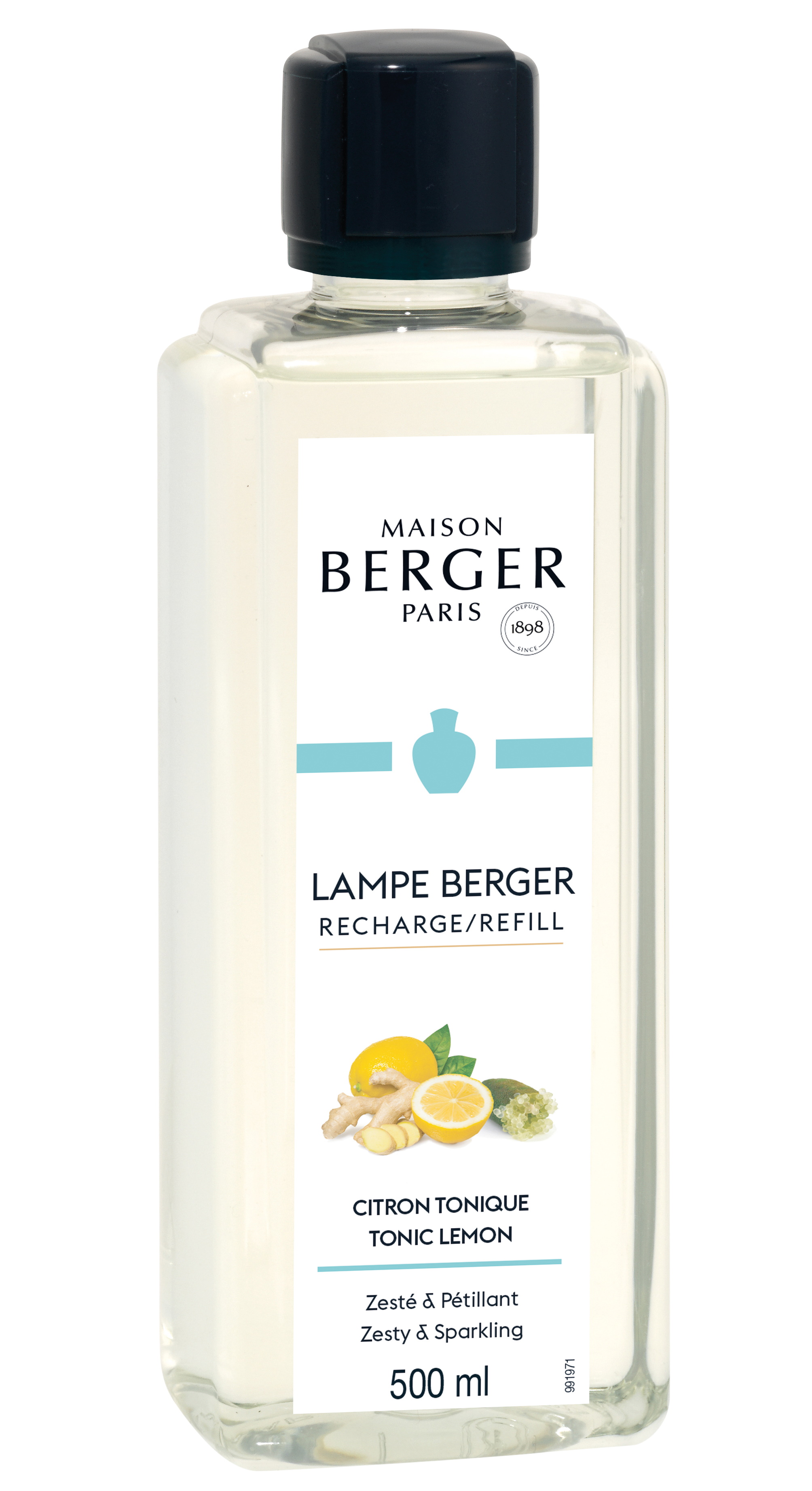 Parfum pentru lampa catalitica Berger Citron Tonique 500ml Maison Berger imagine noua 2022