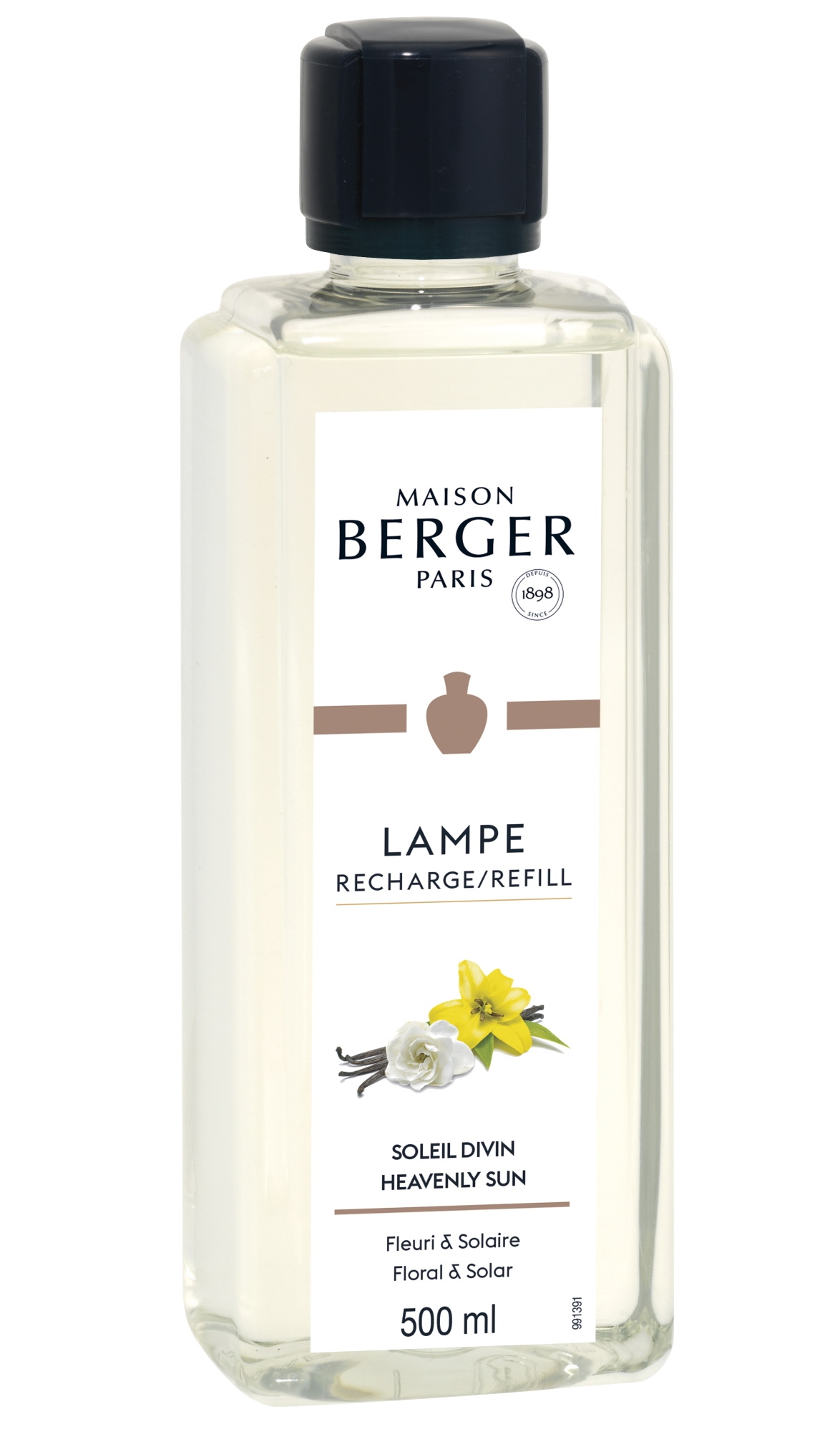 Parfum pentru lampa catalitica Berger Soleil Divin 500ml Maison Berger imagine noua 2022