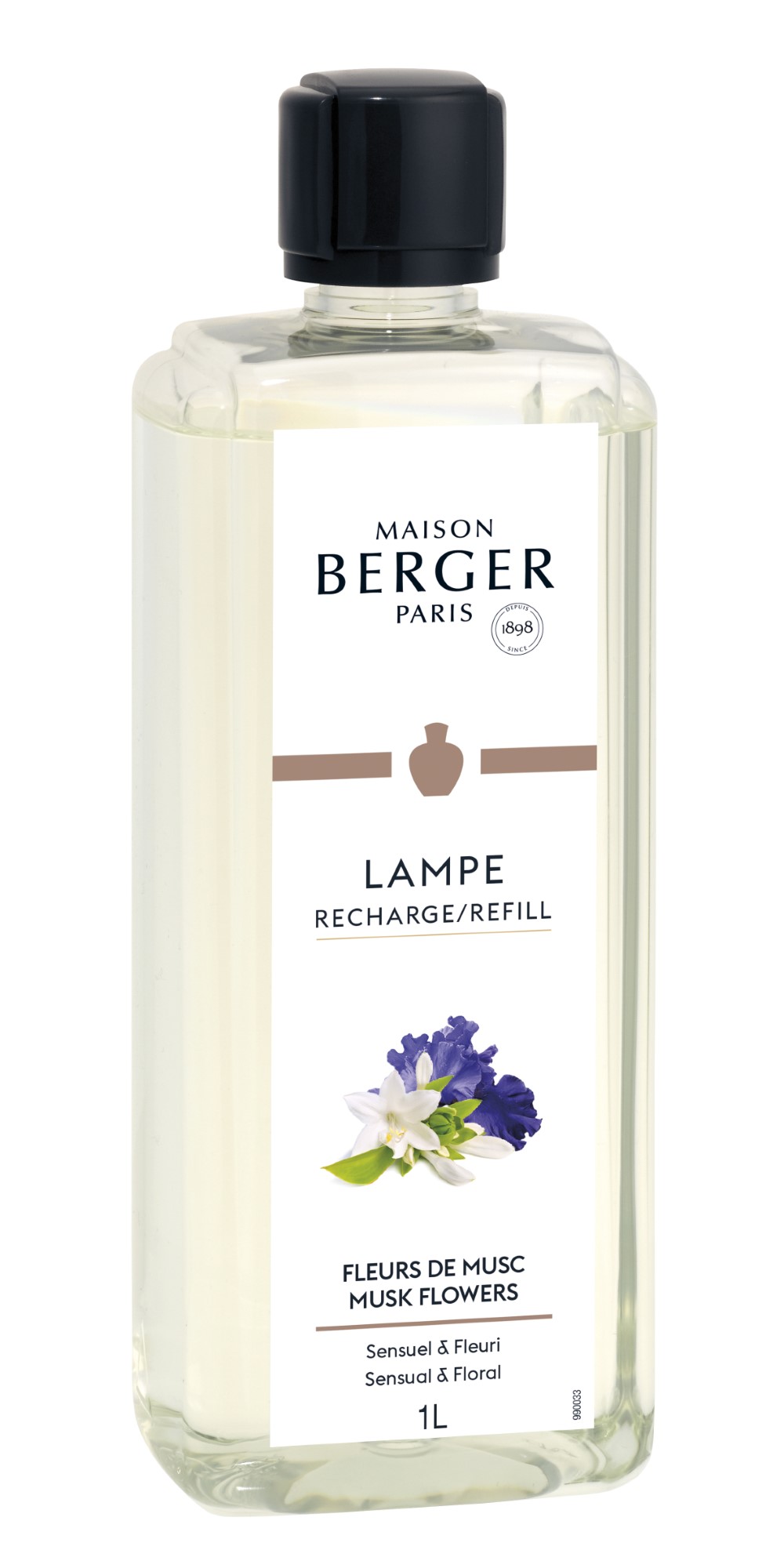 Parfum pentru lampa catalitica Berger Fleurs de Musc 1000ml Maison Berger imagine noua 2022