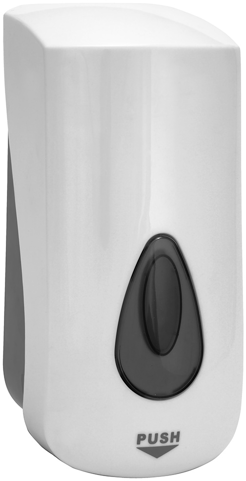 Dispenser sapun lichid Bemeta Hotel plastic alb 115 x 245 x 110 mm 1000 ml 1000