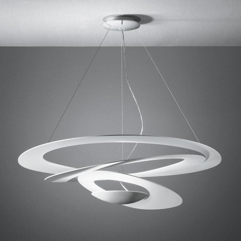 Suspensie Artemide Pirce design Giuseppe Maurizio Scutella LED 44W alb