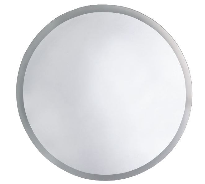 Oglinda rotunda Bemeta 66cm IP44 iluminare LED senzor miscare alb Bemeta imagine bricosteel.ro