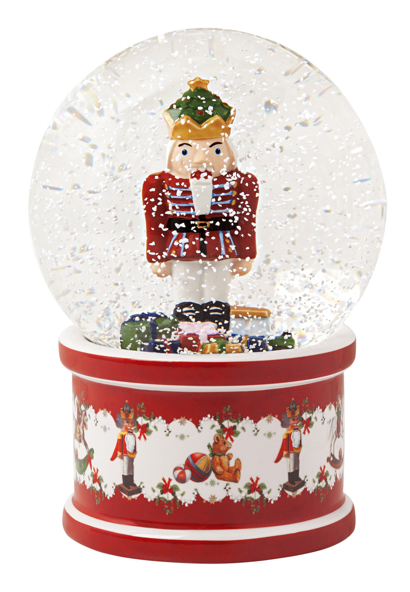Decoratiune Villeroy & Boch Christmas Toys Snow Globe Nutcracker 13x13x17cm 13x13x17cm