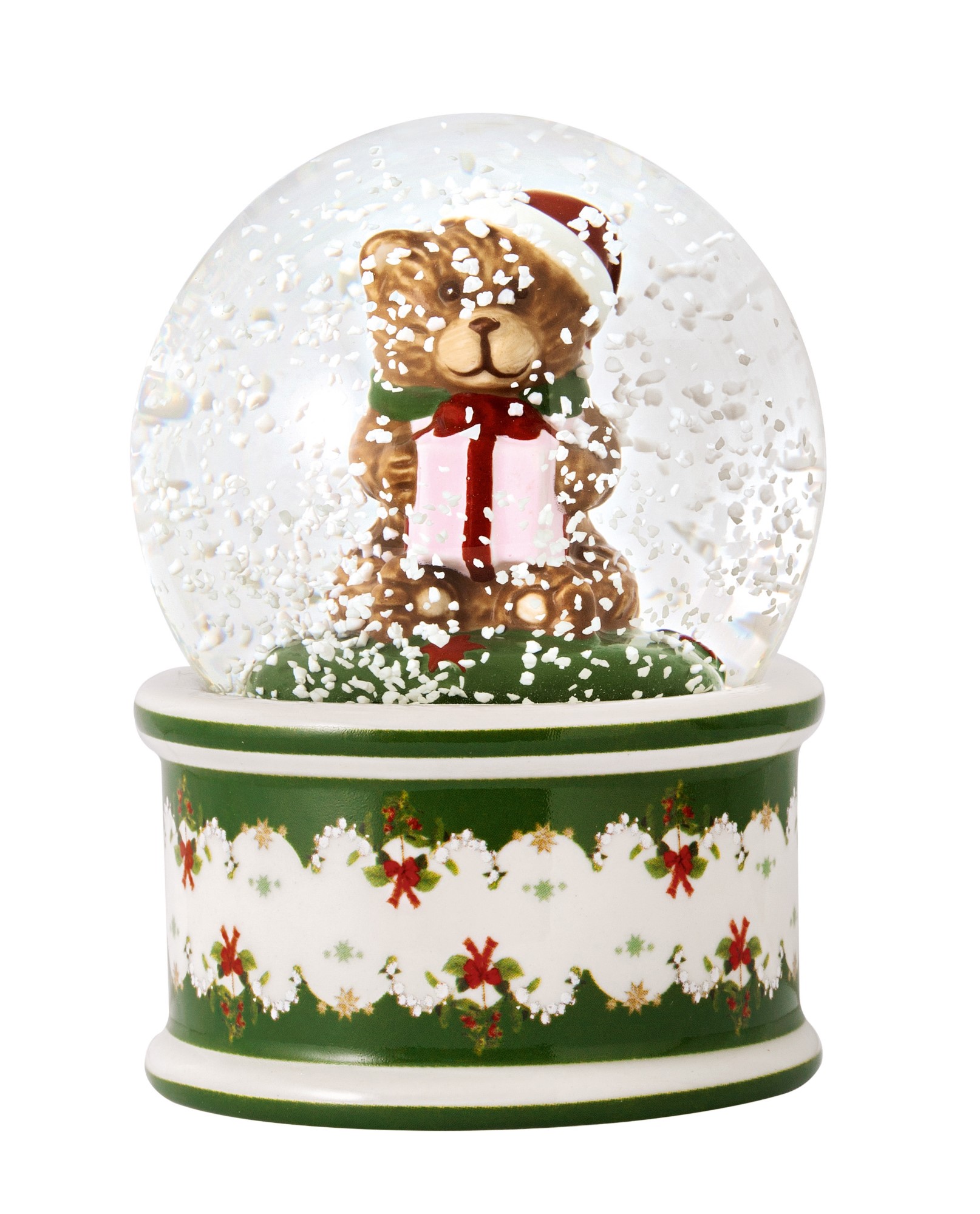 Decoratiune Villeroy & Boch Christmas Toys Snow Globe Bear 6 5×6 5x9cm sensodays.ro