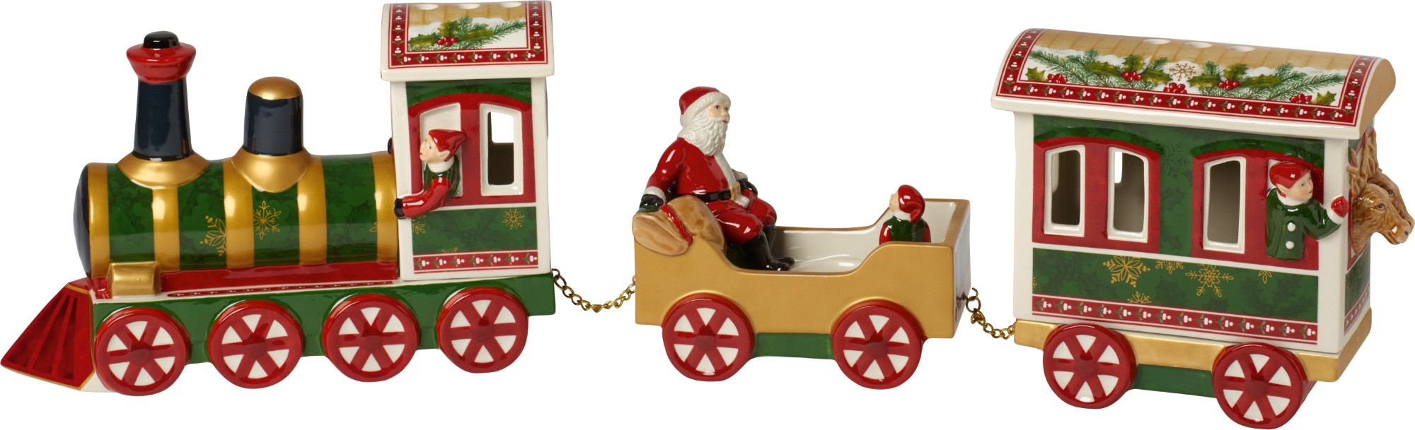Decoratiune Villeroy & Boch Christmas Toys Memory North Pole Express 55x8x15cm